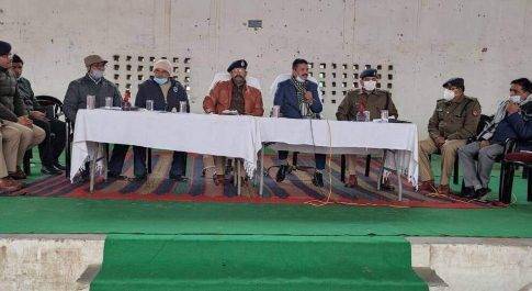 सुरक्षा बलों के ठहरने के लिए जनपद में चयनित किये गये 106 स्थान
