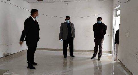 नामांकन स्थलों की तैयारियों का डीएम ने लिया जायजा
