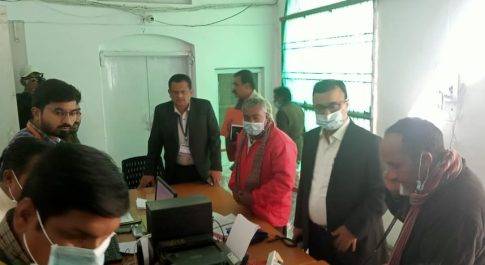 प्रेक्षकों ने वीडियो अवलोकन, कन्ट्रोल रूम व सीविजिल कक्ष का किया निरीक्षण