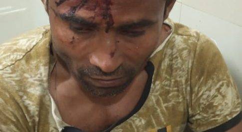 जानलेवा हमलावरो के खिलाफ बोलना पडा भारी, रास्ते 112के पुलिस थाने में एसएचओ ने चलाया पट्टा,