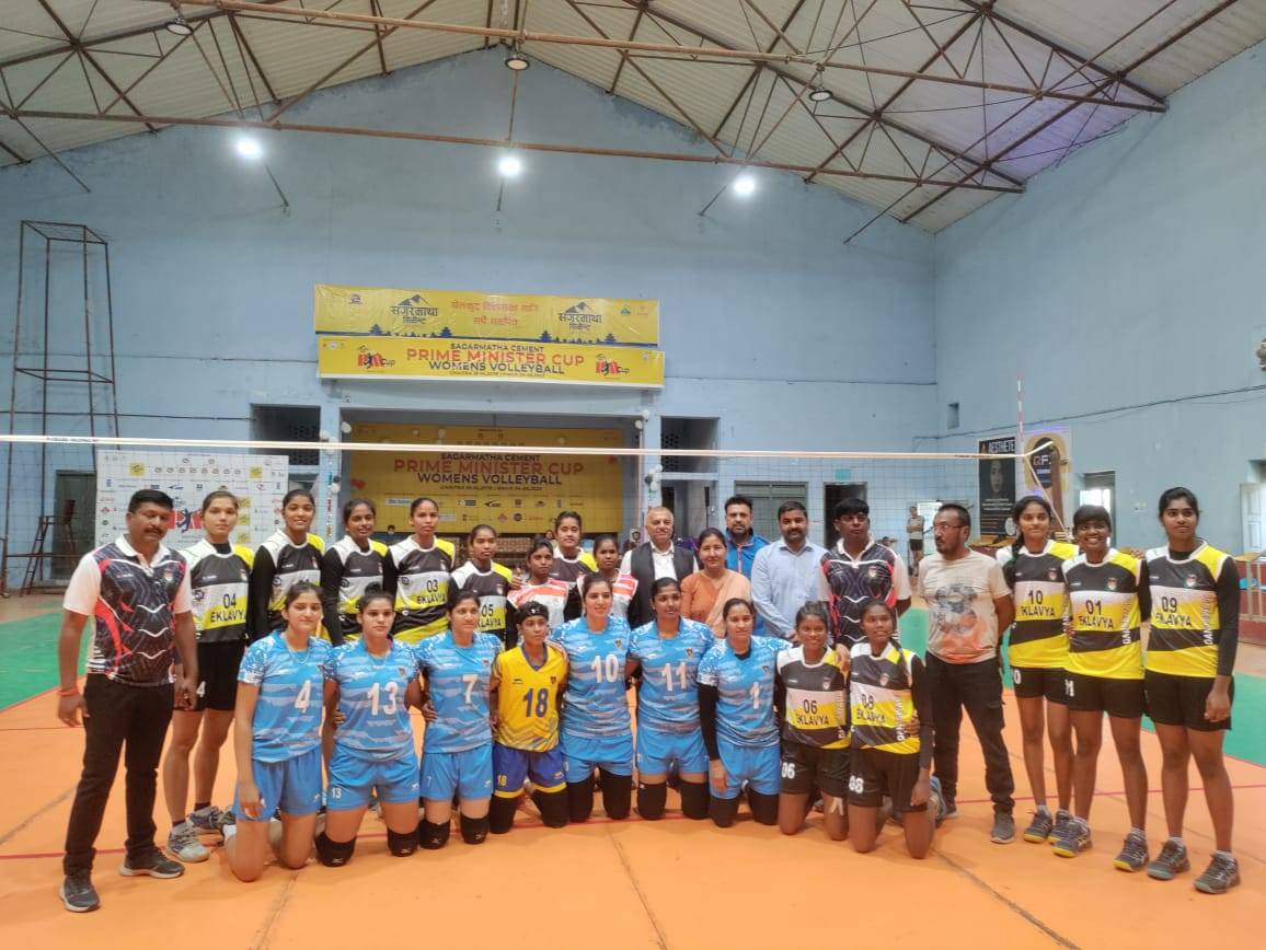 भारत की हरियाणा स्पोर्ट्स क्लब ने तीनों सेटो में नेपाल लुम्बिनी स्पोर्ट्स को भारी अंतर से हराया