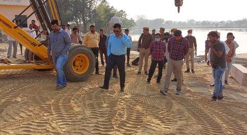 डीएम व एसएसपी ने किया महाराजा सुहेलदेव स्मारक स्थल का निरीक्षण निर्माण कार्यों को समय से पूर्ण कराये जाने के दिये निर्देश