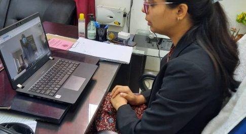 वर्चुअल माध्यम से किया गया जिला कारागार का निरीक्षण