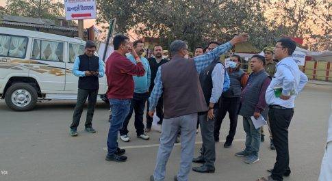 डीएम व एसएसपी ने किया गल्लामण्डी का निरीक्षण मतगणना कार्य की तैयारियों का लिया जायजा