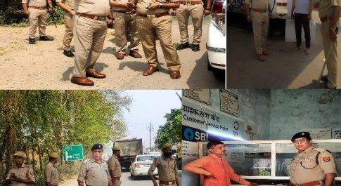फरेंदा।बैंकों पेट्रोल पंपों एवं अन्य वित्तीय संस्थानों की सुरक्षा के दृष्टि से जिले में चलाया गया चेकिंग अभियान