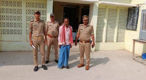 महाराजगंज।गैर इरादतन हत्या मामले में बृजमनगंज पुलिस ने अभियुक्त को गिरफ्तार कर भेजा जेल