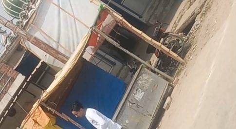 थाना हरदी के कस्बा महाराजगंज मैं सकुशल अदा की गई अलविदा की नमाज