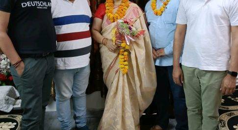 भाजपा महिला मोर्चा में महानगर मंत्री बनने पर ‘रेखा त्यागी’ का हुआ स्वागत