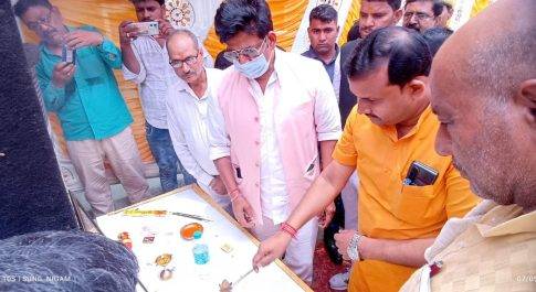 सीएचसी सहजनवा में ऑक्सीजन प्लांट का हुआ उदघाटन