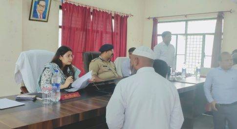 प्रभारी डीएम की अध्यक्षता में कैसरगंज में सम्पन्न हुआ सम्पूर्ण समाधान दिवस