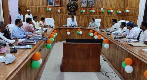 दिव्यांगजन सशक्तिकरण विभाग के योजनाओं की समीक्षा हेतु बैठक सम्पन्न