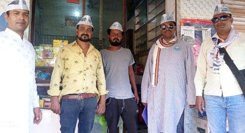 युवाओं ने थामा आम आदमी पार्टी का दामन