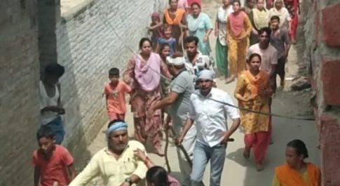 घर में घुसकर जानलेवा हमला