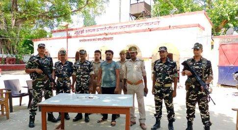 पुलिस व एसएसबी की संयुक्त टीम ने 55 लाख की स्मैक के साथ एक तस्कर को किया गिरफ्तार