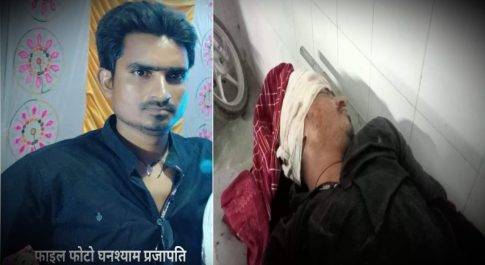 सड़क हादसे में बाइक सवार एक युवक की मौत, दो घायल