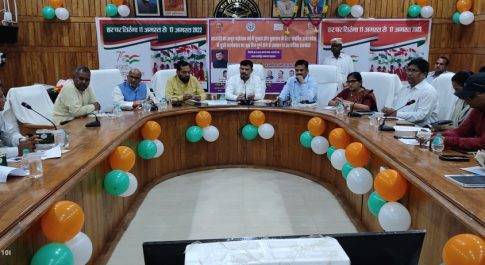 सरकार की उपलब्धियों के सम्बन्ध में वन राज्य मंत्री ने की प्रेस-वार्ता