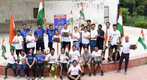 स्वतंत्रता दिवस के अमृत महोत्सव के उपलक्ष्य में ‘इंदिरापुरम डिस्टेंस रनर’ ग्रुप ने किया फिटनेस प्रतियोगिता का आयोजन