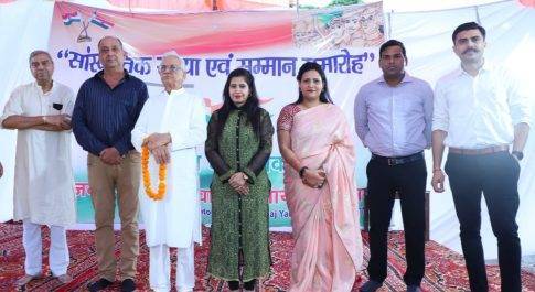 सांगवान हाइट्स में स्वतंत्रता दिवस कार्यक्रम का हुआ भव्य आयोजन