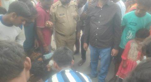 हाईवे पर ट्रैक्टर ट्राली की ठोकर से एक साइकिल सवार की मौके पर ही दर्दनाक मौत