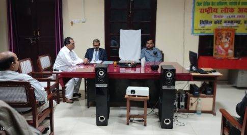 राष्ट्रीय लोक अदालत में रिकार्ड 77918 वादों का हुआ निस्तारण  पुराने सभी रिकार्ड हुए ध्वस्त
