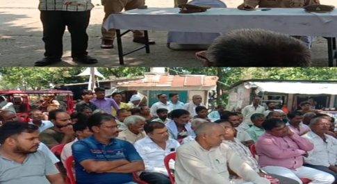 बृजमनगंज रेलवे ग्रांउड मे पुलिस पब्लिक के बीच हुआ जनसंवाद