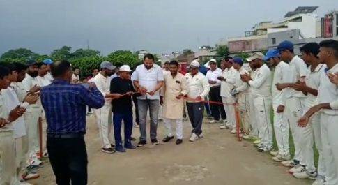 फ्रेंड्स क्रिकेट क्लब द्वारा हुआ क्रिकेट चैंपियन टूर्नामेंट का आगाज