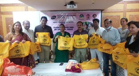 सीटीआई ने अन्तर्राष्ट्रीय बालिका दिवस पर अस्पतालों में बांटे 500 बेबी किट