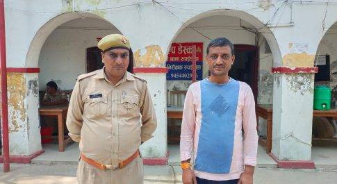 एक मुकदमें में वांछित चल रहे एक वारण्टी को पुलिस ने किया गिरफ्तार