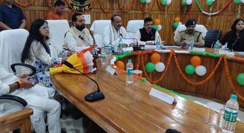 राज्य मंत्री की अध्यक्षता में सम्पन्न हुई बचाव एवं राहत कार्यों की समीक्षा बैठक