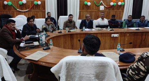साधारण मिट्टी खनन के दिशा निर्देशों की जानकारी प्रदान करने हेतु कार्यदायी संस्थाओं की बैठक सम्पन्न