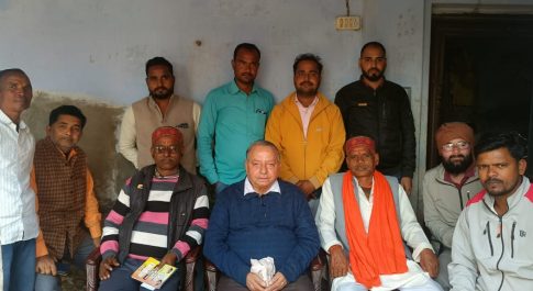 भाजपा मंडल पदाधिकारियों की एक बैठक वार्ड नं 5 में सम्पन्न हुई