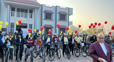 टीपीएफ राजसमन्द द्वारा साइक्लोथोंन टी पी एफ संकल्प का सफल आयोजन