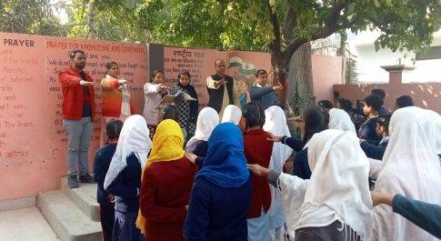ईडेन पब्लिक स्कूल एवं जिला चिकित्सालय में आयोजित हुआ शिविर