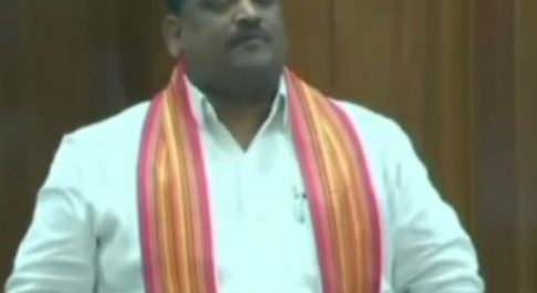 विपक्ष पर दहाड़ते दिखे बलरामपुर सदर विधायक पल्टूराम