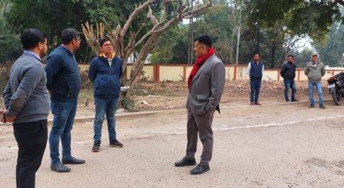 कपूरथला परिसर में 4.33 करोड़ की लागत से निर्मित होगा आडिटोरियम  प्रस्तावित स्थल का डीएम ने किया निरीक्षण