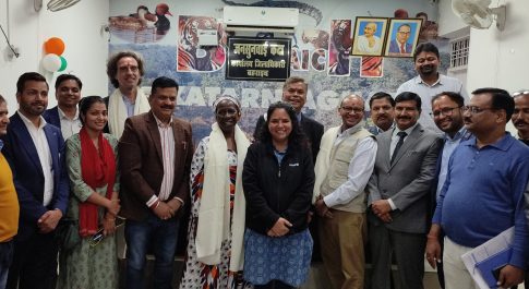 यूनिसेफ की ग्लोबल चीफ टीम ने किया जनपद का भ्रमण    टीम ने जिलाधिकारी के प्रयासों को सराहा