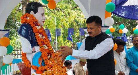 132वीं जयन्ती पर याद किये गये बाबा साहब डा. भीमराव आंबेडकर