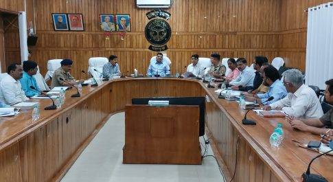 डीएम की अध्यक्षता में जिला सड़क सुरक्षा समिति की बैठक सम्पन्न