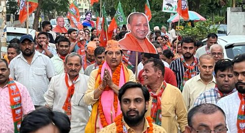 वार्ड 69 में भाजपा प्रत्याशी कुलदीप त्यागी बिल्लू को मिला अपार जनसमर्थन