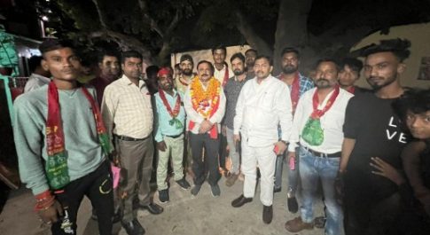सपा उम्मीदवार के समर्थन में विशाल जनसंपर्क, जाहिदा बेगम के पक्ष में मतदान करने की की अपील