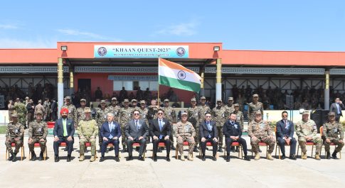 भारतीय सैन्य दल ने मंगोलिया में बहुराष्ट्रीय संयुक्त अभ्यास “एक्स खान क्वेस्ट 2023” में भाग लिया