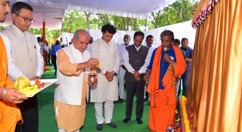 राष्ट्रीय कृषि अनुसंधान प्रबंधन अकादमी में केंद्रीय मंत्री श्री तोमर ने 3 बुनियादी सुविधाओं की रखी आधारशिला