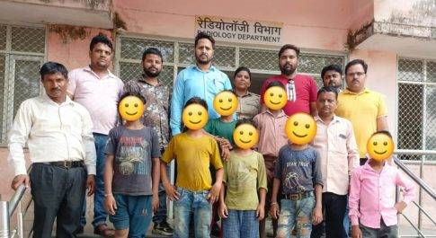 श्रम विभाग द्वारा अभियान चला कर मुक्त कराये गये 07 बाल श्रमिक
