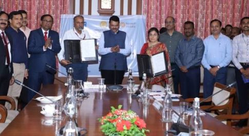एनएचपीसी ने पंप स्टोरेज योजनाओं और अन्य नवीकरणीय ऊर्जा स्रोत परियोजनाओं के लिए महाराष्ट्र सरकार के ऊर्जा विभाग के साथ समझौता ज्ञापन पर हस्ताक्षर किए