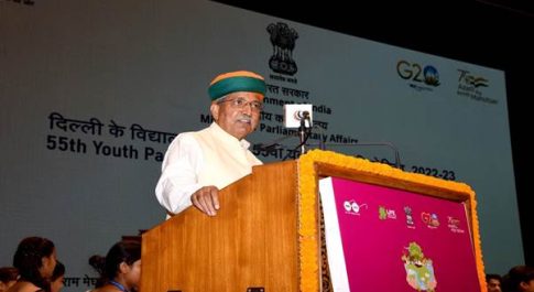 संसदीय कार्य मंत्रालय ने शिक्षा निदेशालय, राष्ट्रीय राजधानी क्षेत्र दिल्ली सरकार और नई दिल्ली नगर पालिका परिषद के अधीन विद्यालयों के लिए 55वीं युवा संसद प्रतियोगिता, 2022-23 का पुरस्‍कार वितरण समारोह आयोजित किया।