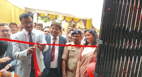 मोटर दुर्घटना दावा अधिकरण के भवन का जनपद न्यायाधीश ने किया उदघाटन