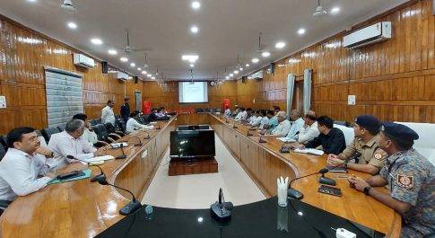 प्राकृतिक आपदा भूकम्प विषय पर आयोजित हुआ टेबिल टाप एक्सरसाइज