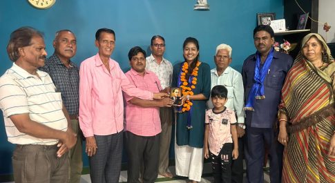 भारतीय दलित साहित्य अकादमी ने डॉ कविता सोलंकी का किया सम्मान