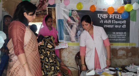 सघन मिशन इन्द्रधनुष के प्रथम चरण का डीएम मोनिका रानी ने किया शुभारम्भ