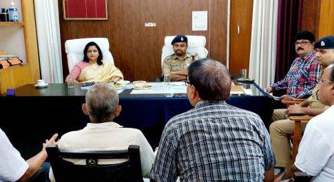 डीएम व एसपी ने तहसील नानपारा का किया औचक निरीक्षण